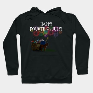 Fantasy 4th Of July Fireworks American Independence Day Hoodie